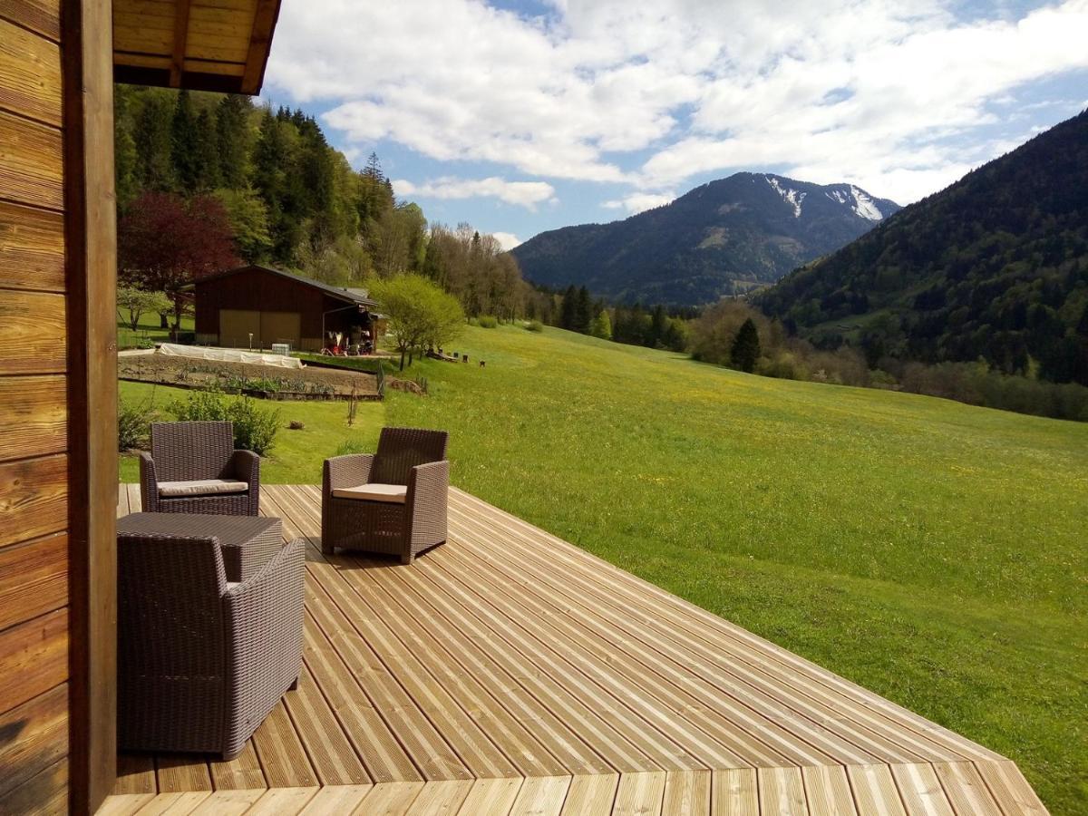 Chalet Wifi - Le Biot - 8 Personnes - Chalet Morand 外观 照片